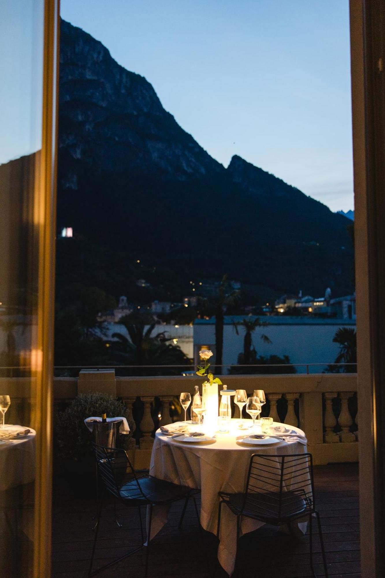 Lido Palace - The Leading Hotels Of The World Riva del Garda Exterior foto